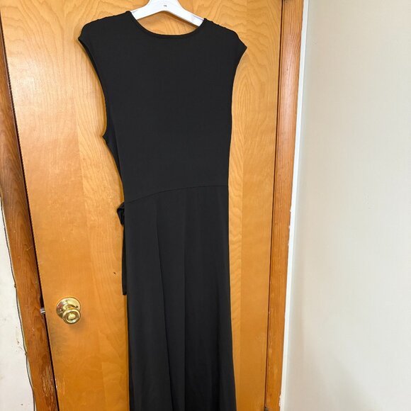 Amazon Women's Large Black Maxi Dress Sleeveless - Picture 2 of 8
